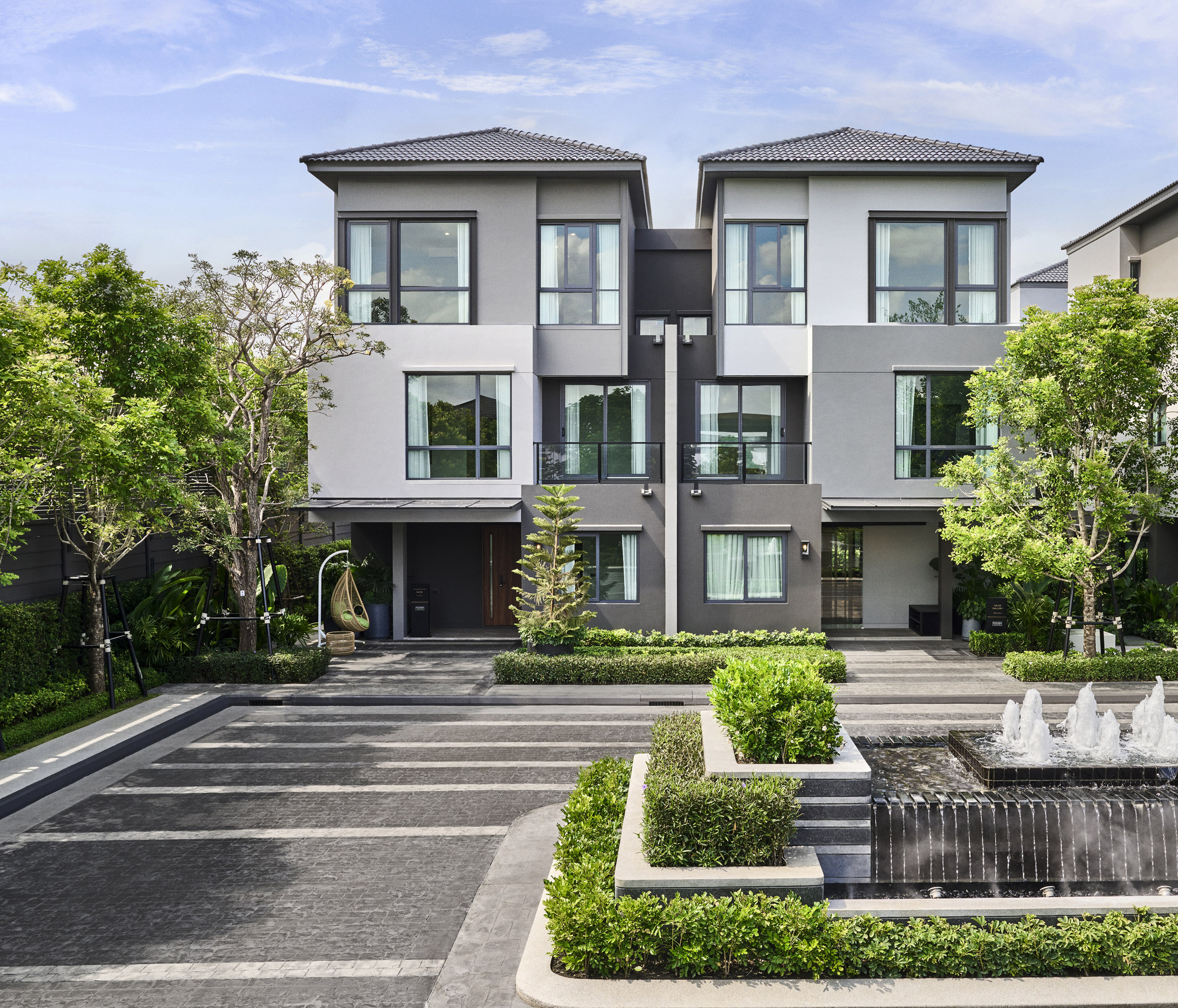 Townhome elevation