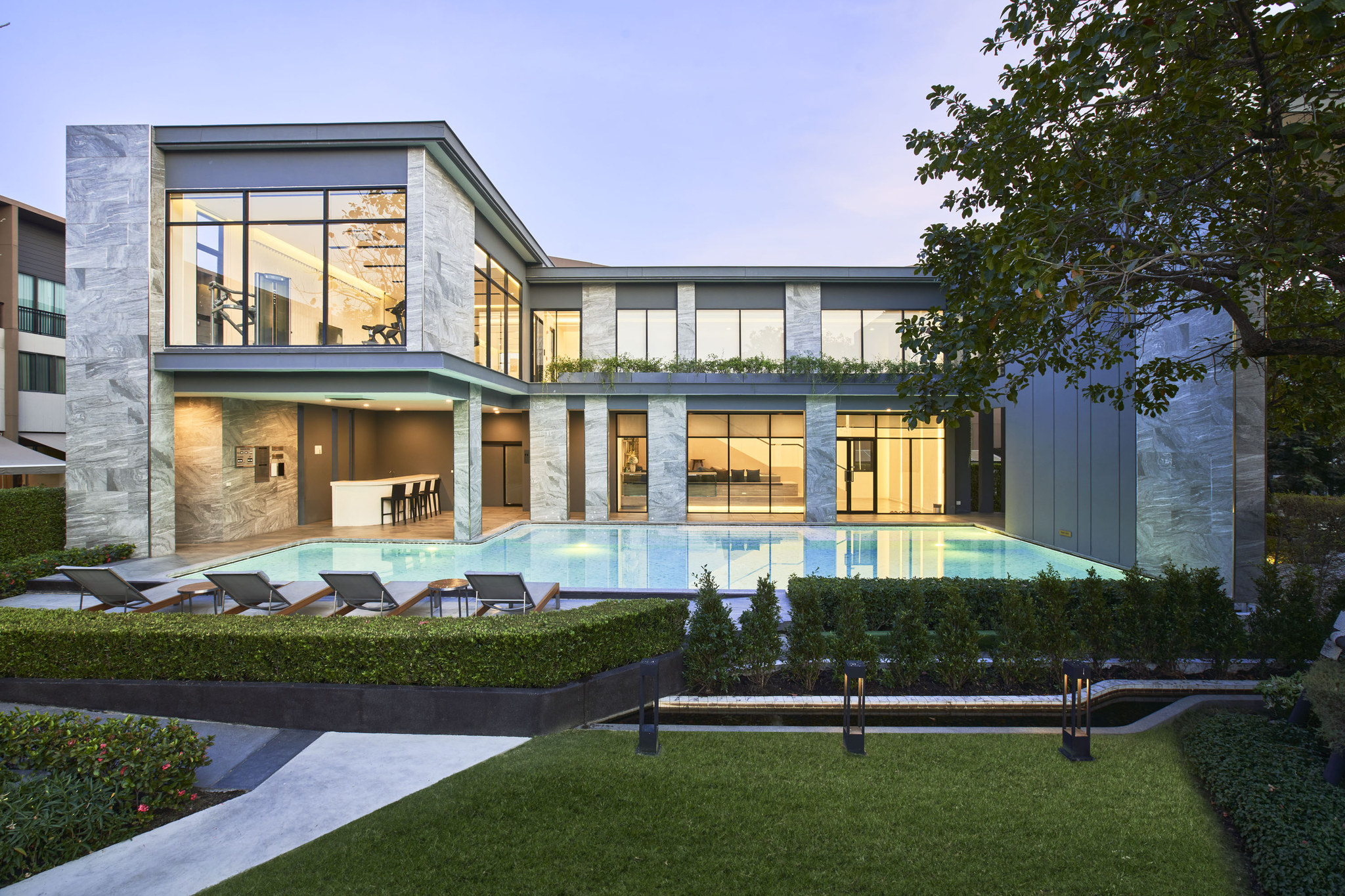 Pool deck